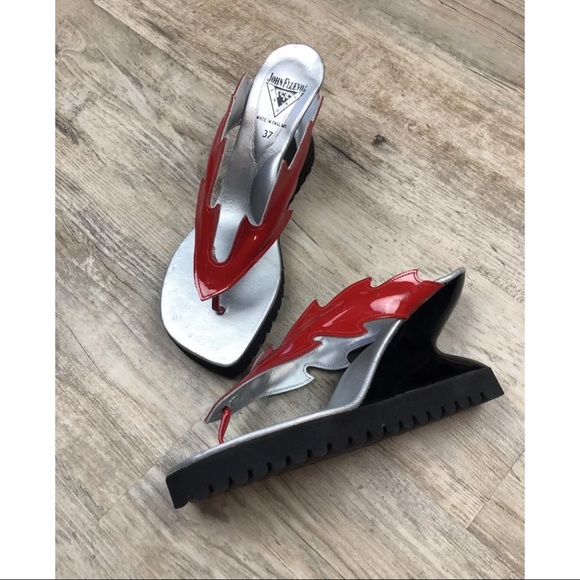 John Fluevog Shoes - NEW John Fluevog Jetson Flame Lift-Off Vintage